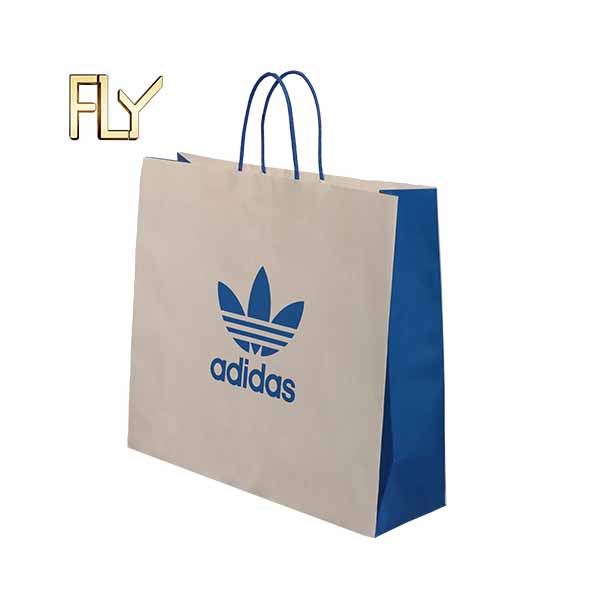 white kraft paper bag