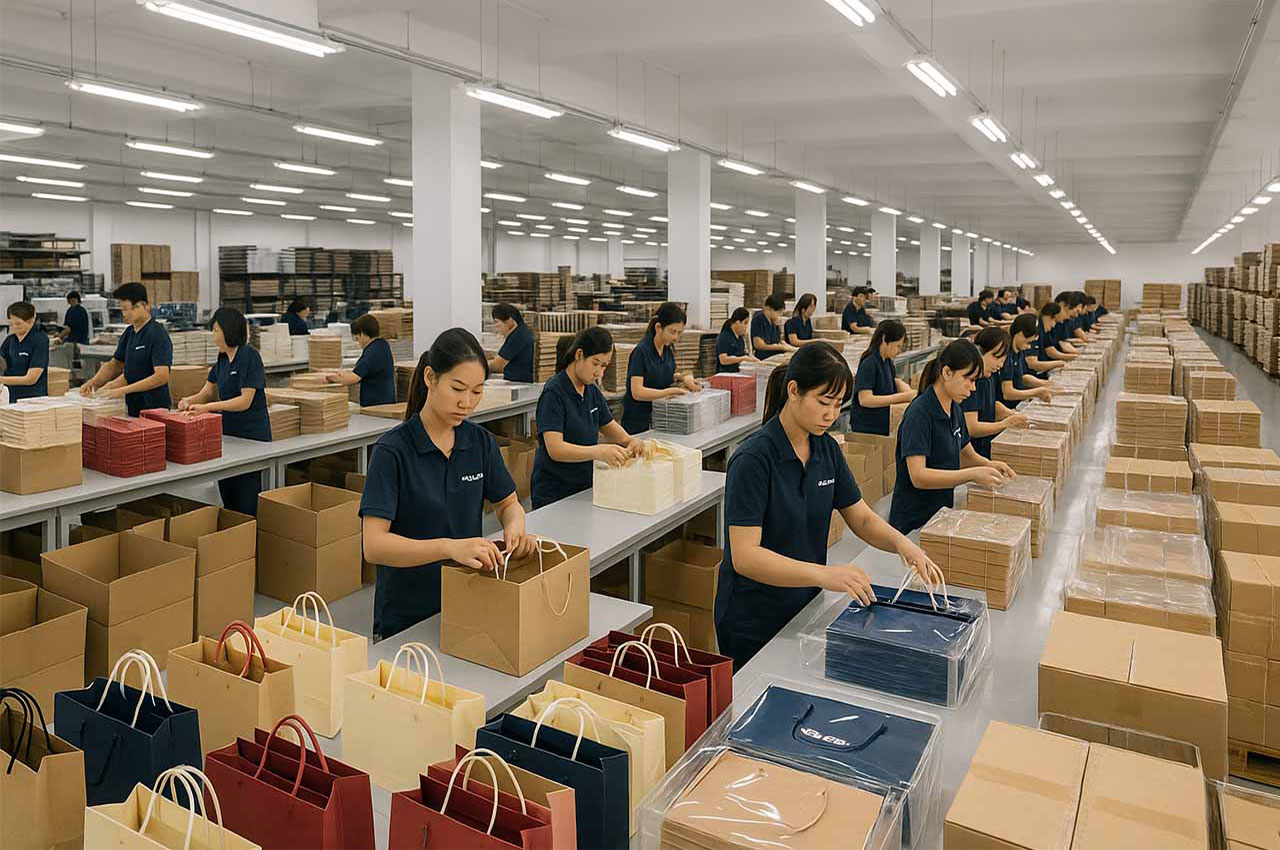 custom paper bags manufacturer