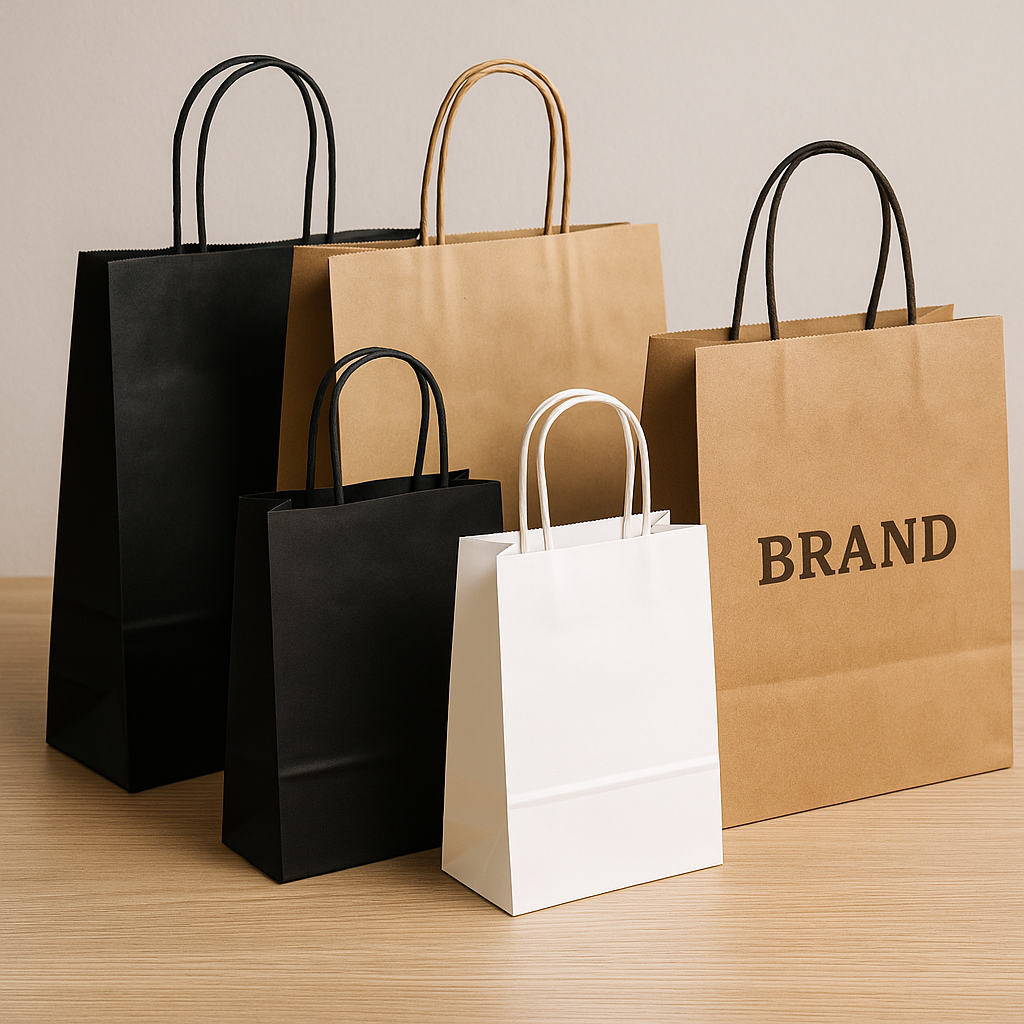 Recycled paper bags
