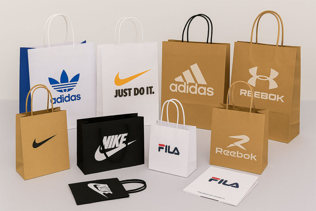 placeholder recycled kraft paper bags