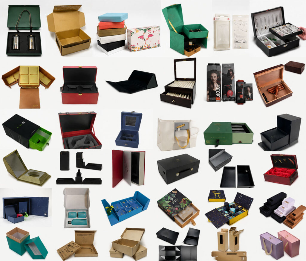 Paper packaging rigid boxes