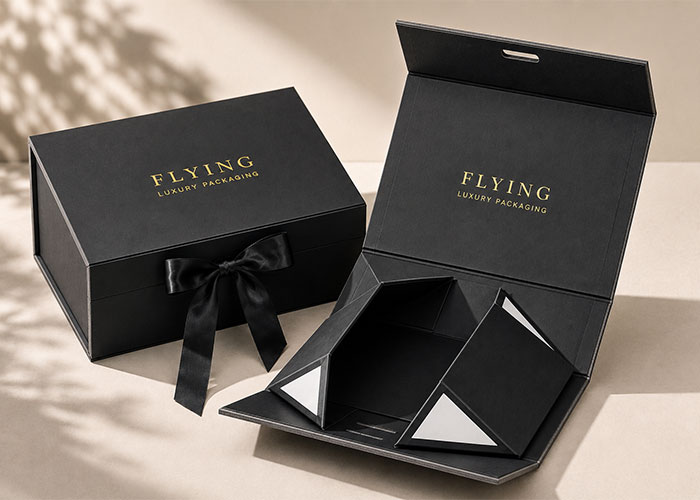 Magnetic Foldable rigid Boxes